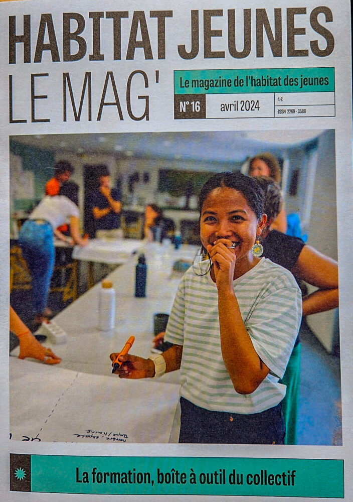 couverture de "Habitat jeunes - Le Mag" - national - avril 2024