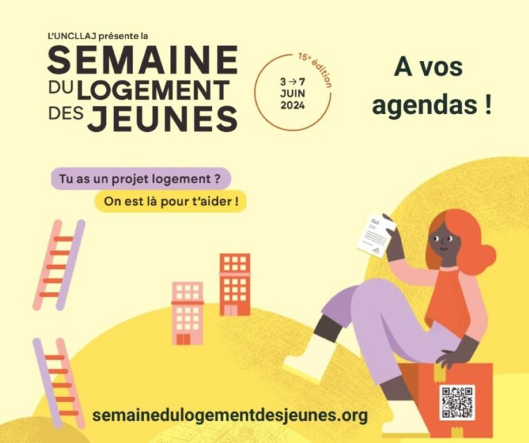 Affiche Semaine du logement des jeunes 2024